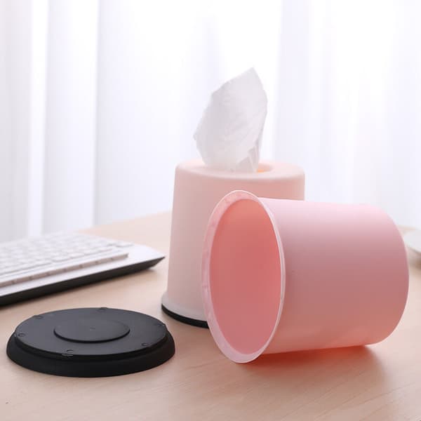 Plastlommeboks, biloppbevaringsboks, skrivebordsboks for servietter