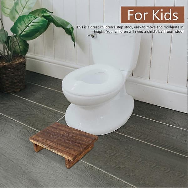 Wooden Stool for Adults, Bed Stool for High Beds, Kitchen, Bathroom, Wardrobe, Good Wooden Stool