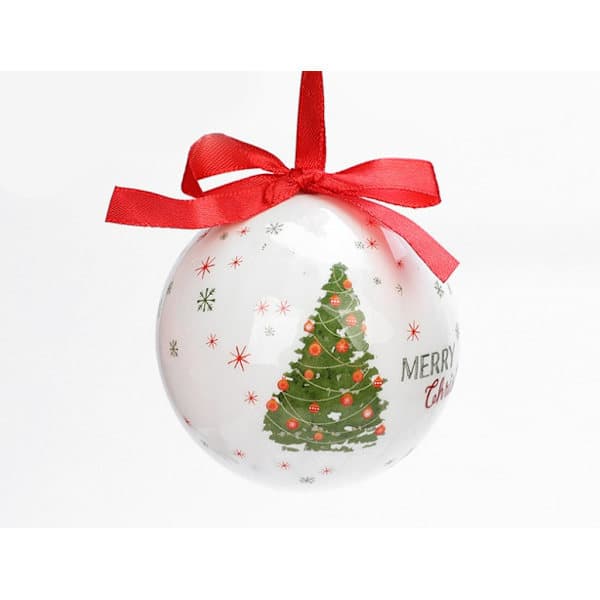 Årlig juleutgave, kule, 7,2 cm, juledekorasjoner, skum