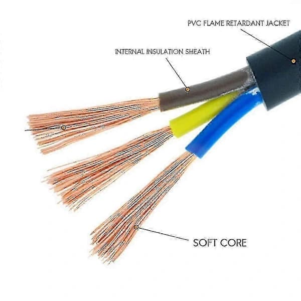 Spildevandsflydekontakt Kraftigt PVC-kabel Pumpestyring til septiktanke Dræningssystem Blå 4M