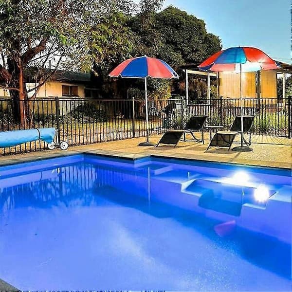 Rullfäste för ovanjordspool, 8 st Solar Cover Reel Attachment Kit för pool, Teleskopisk bubbelrulle för pool