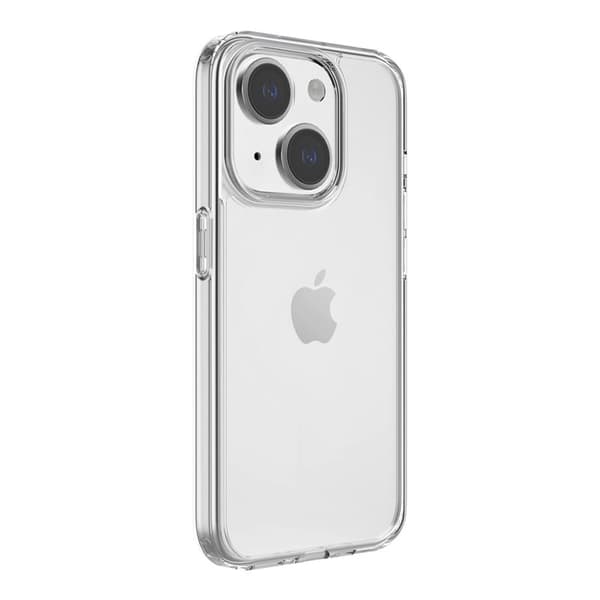 iPhone 15 Plus iskunkestävä kuori Rvelon - Läpinäkyvä Läpinäkyvä läpinäkyvä Transparent transparent