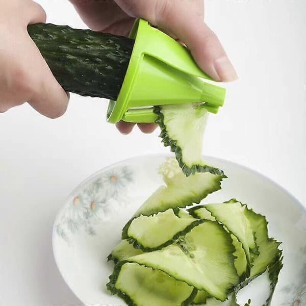 Grønnsakskutter, grønnsaksspiralizer, grønnsaksriver for gulrot, agurk, squash, spaghetti
