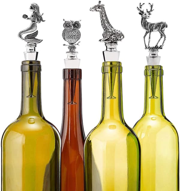 Vinpropp Champagne Mousserande Dryck Kork Roliga Presenter Set (Giraff)