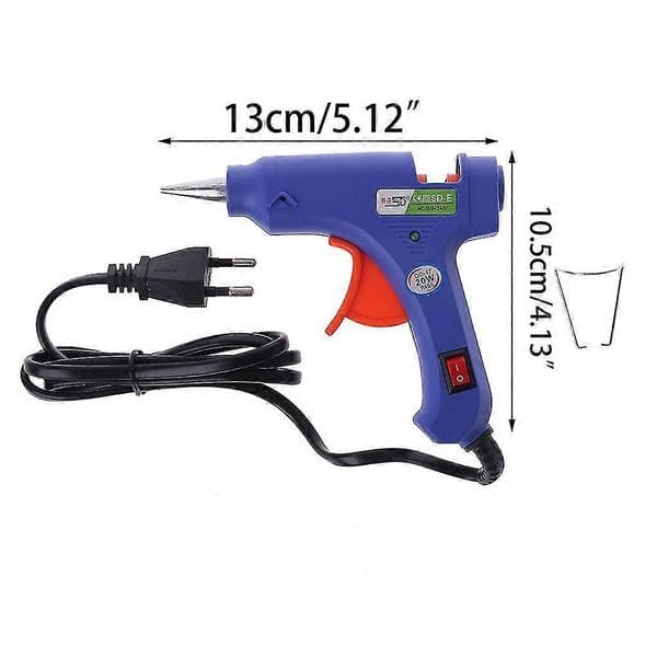 New 20w Sd-e Hot Stick Heater Trigger Eu Plug Electric Hot Melt Glue Gun Repair Tool