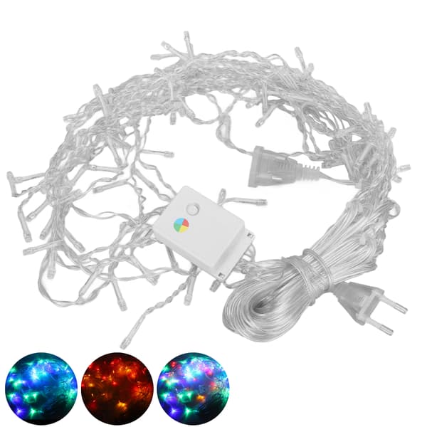 LED String Lights Festive String Lights Decorative Lamp for Outdoor Yard Balcony EU Plug 220V