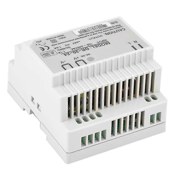 DR-30-24 30W Single Output 24V DIN Rail AC/DC Switching Power Supply