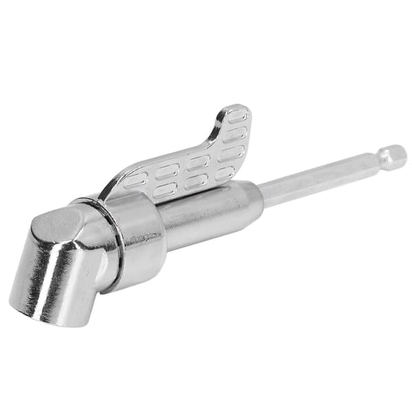 Right Angle Drill Adapter 105 Degree Drive Socket Bending Electric Screwdriver 1/4in Hex Shank