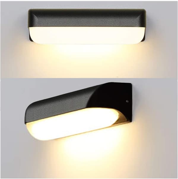 12W LED ulkoseinävalaisin moderni vedenpitävä seinävalaisin / alumiini