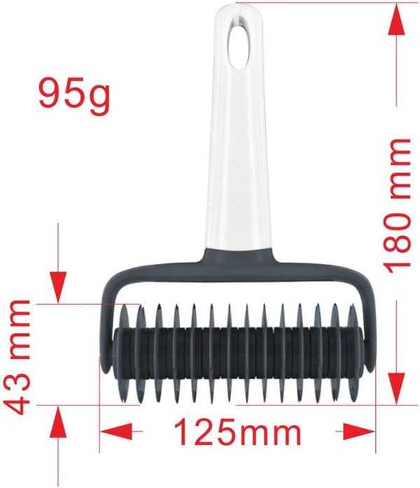 Diamond Roller, Lattice Roller Cross Cutter for Pizza, Cake, Pie, Bread, Pastries