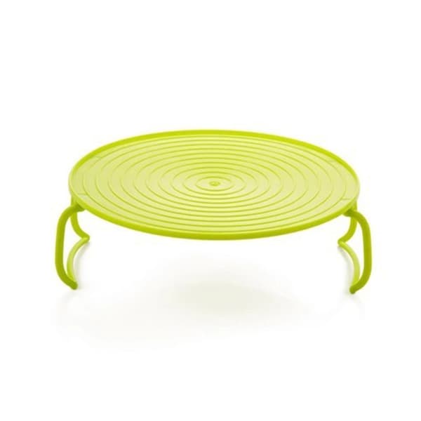 Microwave Shelf Multifunctional Heating Layered Steaming Rack Cooking Equipment Kitchen Accessories Blue Blue