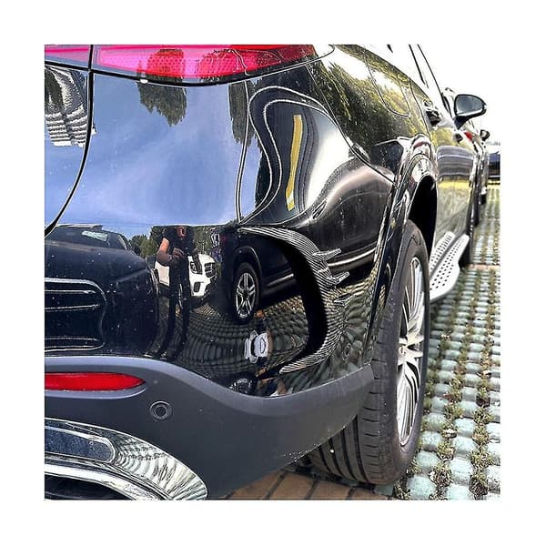 Bil Bakre Stötfångare Diffusor Splitter Spoiler Body Kit For Glc Klass X254 2023+ Glc260 Glc300 (kolfiber)