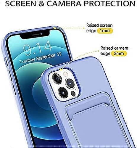 Flydende Silikone Pungcover til iPhone 12, iPhone 12 Pro 6.1 tommer (2020)