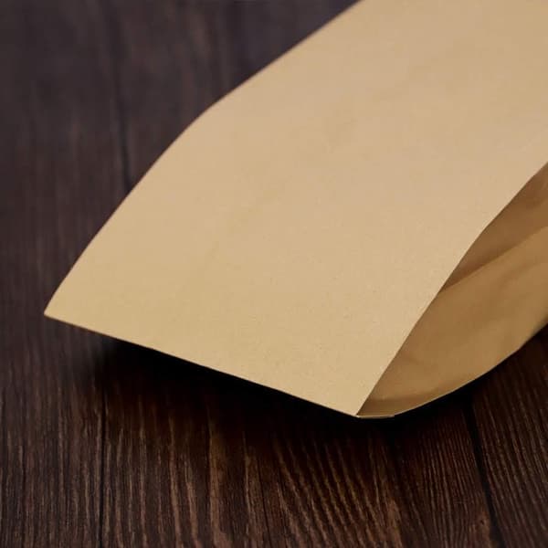 100 brune papirposer 6 x 22 cm, gavepose/feriepose/kommer*