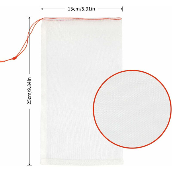Insect and Bug Protection Net 10 pcs 6\"x10\" KLB