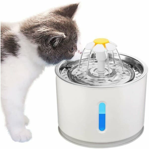 2.4L Automatic Pet Water Fountain with USB Drinking Water Fountain