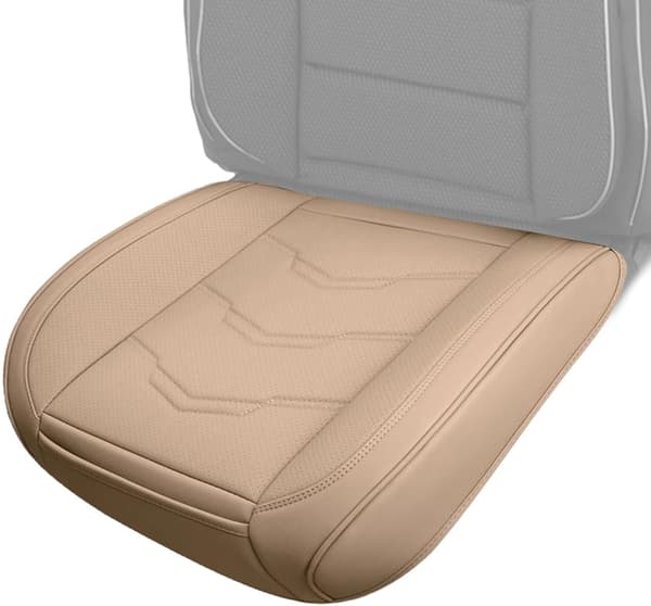 Sæde- og bundpudebetræk, bilsædebetræk beige - beige