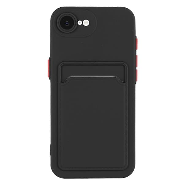 Iphone 16e cover mobiltelefonetui kortholder sort SORT