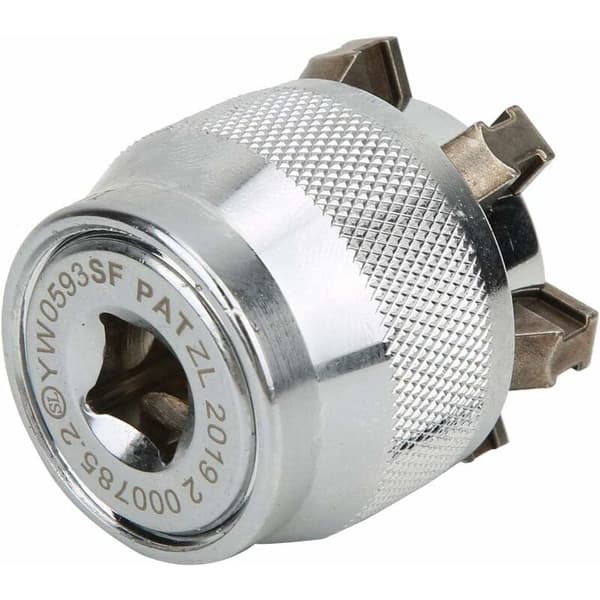 Magisk justerbar 19 mm universell hylsa för mutterdragare, bilunderhåll 10–19 mm (3/8–3/4 tum)
