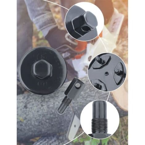 Chainsaw Piston Stop Clutch Flywheel Removal Tool Clutch Expander Disassembly Tool for Husqvarna Stihl Echo 2-stroke 14mm Lefou