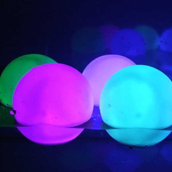 RGB Colorful Sphere Lamp LED Light Ball with Remote Control Waterproof Inflatable Luminous Ball