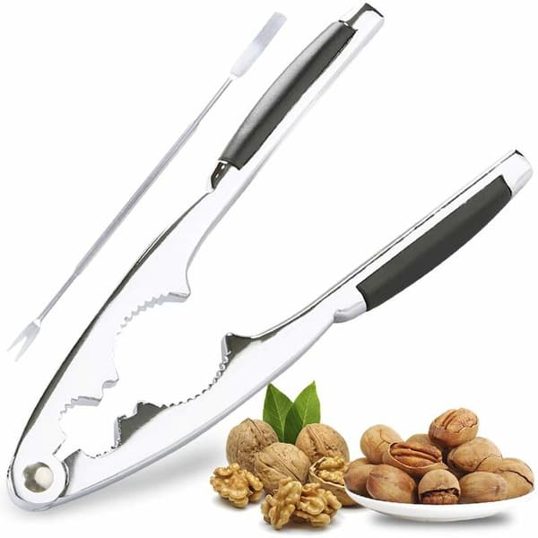 Nøtteknekker / nøtteknekker, metallnøtteknekker rustfritt stål