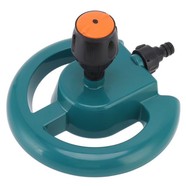 Automatic 360 Degree Rotation Garden Lawn Sprinkler Durable ABS Round Base