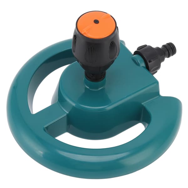 Automatisk 360 Graders Rotation Haveplænesprinkler Holdbar ABS Rund Base