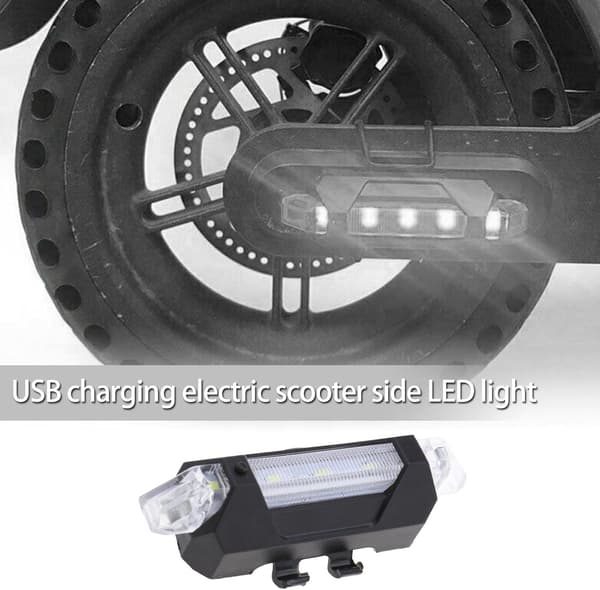 2 stk LED-varselstriper med lampe, kompatibel med Xiaomi