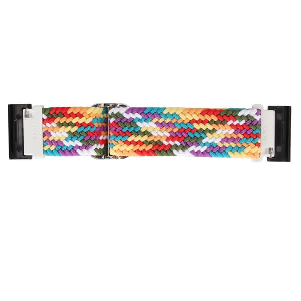 Nylon urrem udskiftning elastisk åndbar vævet justerbar 26 mm spænde urrem til Vertix 2 farverig
