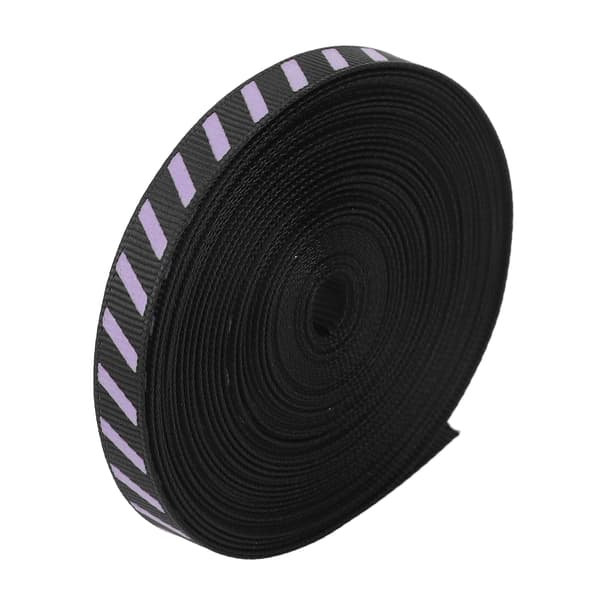 Polyester Ribbon Waterproof High Density 10 Yard 10mm Width Gift Wrapping Craft DIY Ribbon#4