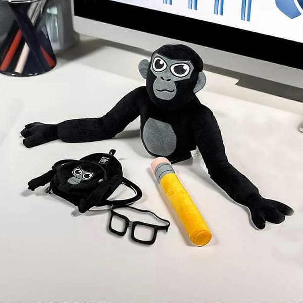 Suloinen Gorilla Tag -pehmolelu, Söpöt apinalelut pelifaneille
