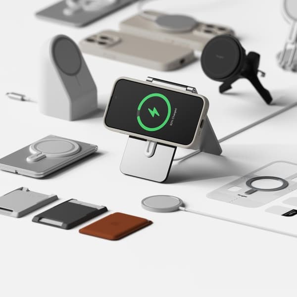 Ringke Yhteensopiva iPhone 15 Pro -kotelon kanssa MagSafe Silikoni Kivi 80