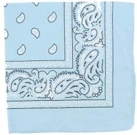 Bandanas Paisley Flerfarget 100% Bomull Hårbånd Sjal Bomull