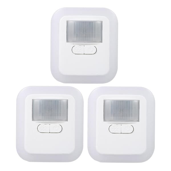LED Plug-in Motion Sensor Light Wall Night Light with Brightness & 30s ...