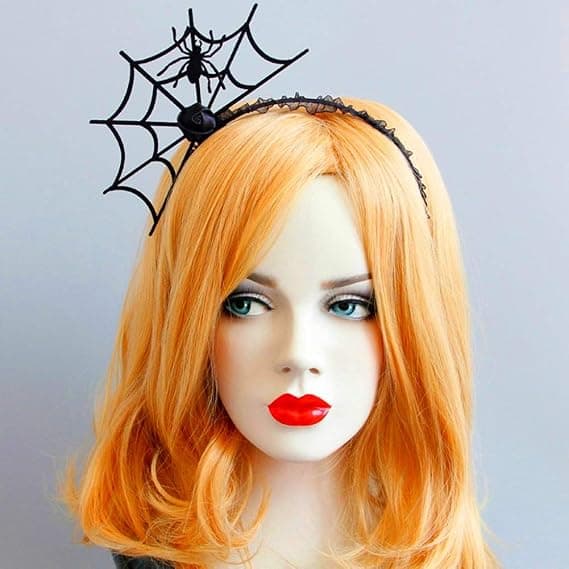 Halloween-dekorasjon, Halloween Spindelvev Hårbånd Cosplay Maskerade Edderkopp Hårbånd