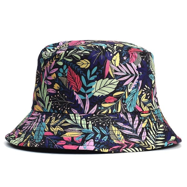 Unisex bøttehatt sommerreise solfiskhatter vendbar