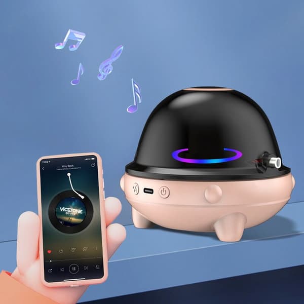 Electric Machine with Colorful Lamp Intelligent Remote Control Bluetooth Music Automatic Rope Green