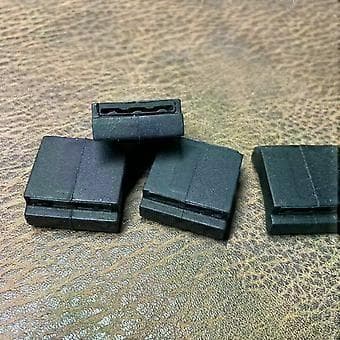 8 st gitarrplektrumhållare för huvud, svart silikon plektrumhållare för ukulele, akustisk och elgitarr, gitarrhuvud plektrumhållare