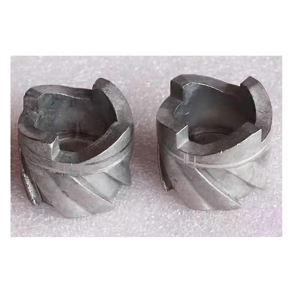 2 stk. klo i aluminium for 47cc 49cc motor sølv Silver