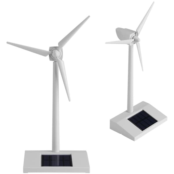 Mini solenergi vindmølle, børnelegetøj, videnskabeligt undervisningsmateriale, boligindretning