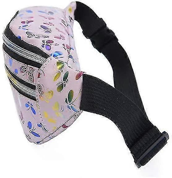 Vanntett Bum Bag i Lær for Jenter Hvit White