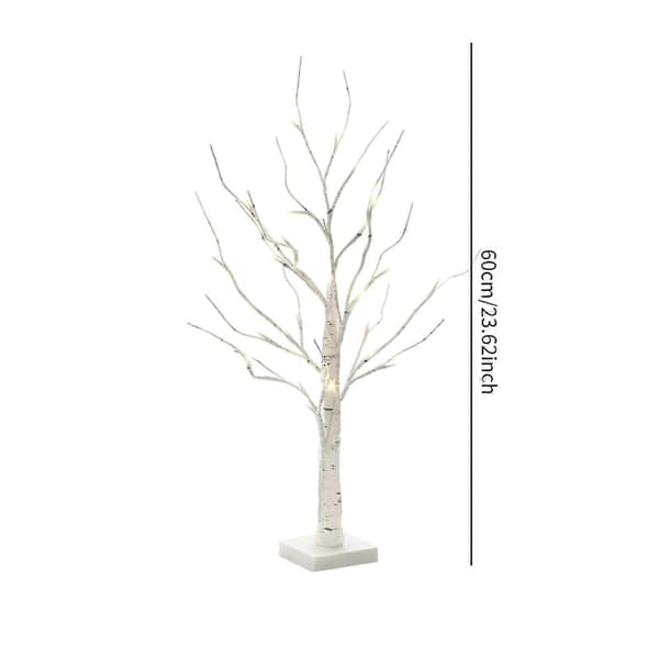 Birch Tree Table Lamp Illuminated Birch Tree Christmas Table Decoration Fairy Light Spirit Tree for Easter Wedding Living Room Room Decor
