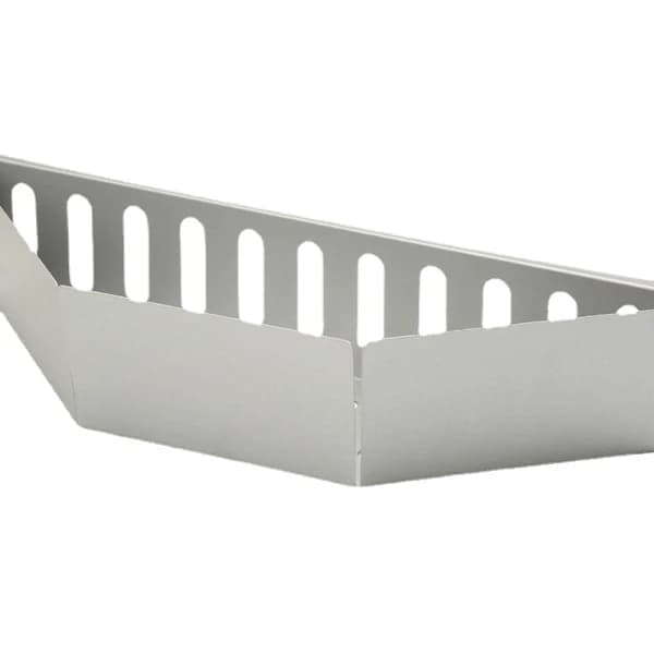 Kulbeholder til Weber 7403, briketbrændselsholder i rustfrit stål til 57 cm og større kulgrill, 2-pak