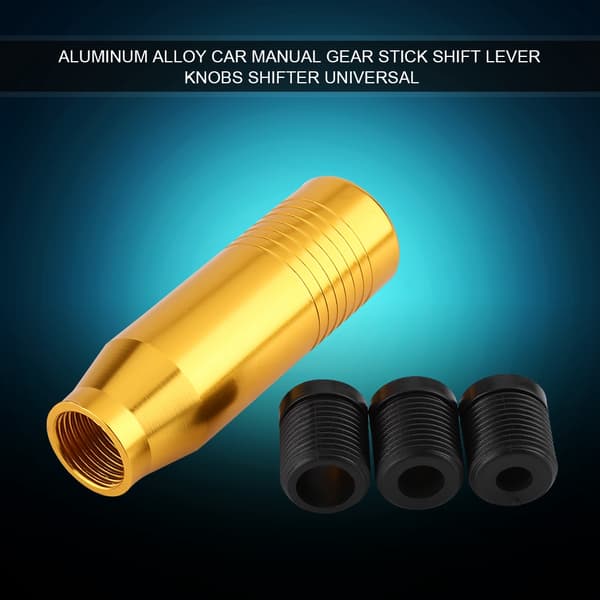 Girspaksknott i aluminiumlegering for bil, manuell, universell, gull