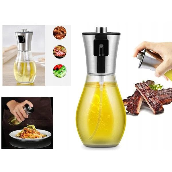 Öljy/etikkasuihkepullo - 200 ml läpinäkyvä Transparent transparent