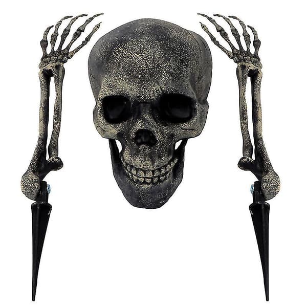 3 stk Halloween-kranier til Halloween-dekorationer