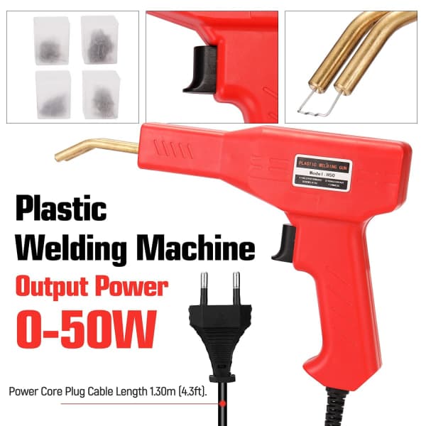 Plastic Welding Machine Plastic Welder Tool Hot Stapler PVC Repair Machine Car Bumper Repair Welding Tool