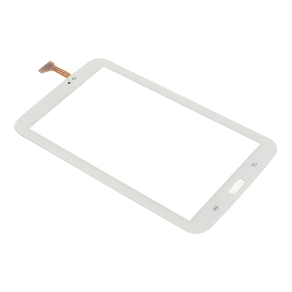 Touchscreen Digitizer Clear HD Sensitive Phone Glass Replacement for Samsung Galaxy Tab 3 SM‑T210 T217 P3210 White Frame