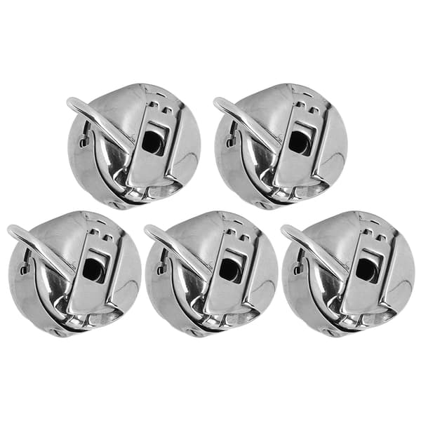 5 Pcs. Bobbin Case Easy Sewing Machine Spare Parts Old-fashioned Household Alloy